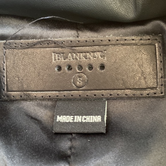 Blank NYC vegan leather moto jacket NWT - Picture 2 of 6
